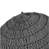 Maxbell Unisex Beard Hat Knit Beanie Cap Winter Warm Octopus Hat Windproof Funny Light Gray