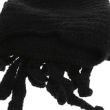 Maxbell Unisex Beard Hat Knit Beanie Cap Winter Warm Octopus Hat Windproof Funny Black