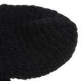 Maxbell Unisex Beard Hat Knit Beanie Cap Winter Warm Octopus Hat Windproof Funny Black