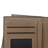Maxbell Mens Zipper Buckle PU Leather Cash Card Holder Purse Clutch Wallet Black