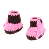 Maxbell Newborn Girls Boys Crochet Knit Costume Photo Photography Props Hat Pink