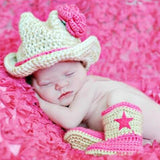 Maxbell Newborn Girls Boys Crochet Knit Costume Photo Photography Props Hat White