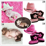 Maxbell Newborn Girls Boys Crochet Knit Costume Photo Photography Props Hat White