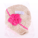 Maxbell Newborn Girls Boys Crochet Knit Costume Photo Photography Props Hat White