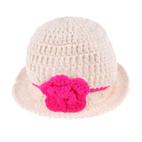 Maxbell Newborn Girls Boys Crochet Knit Costume Photo Photography Props Hat White