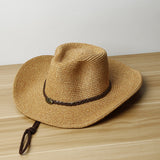 Maxbell Summer mix of men and women sunscreen western cowboy wild cones hat Ginger