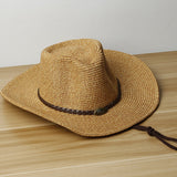 Maxbell Summer mix of men and women sunscreen western cowboy wild cones hat Ginger