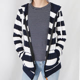 Maxbell Girls Striped Hooded Hoodie Jumper Pullover Sweatshirt Coat Tops Clothes 4XL Stripe