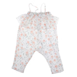 Maxbell Lace Strap Romper Cute Jumpsuit for Baby Girl Toddler One-Pieces 120cm White