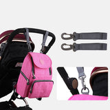 Maxbell Solid Waterproof Mummy Diaper Bag backpack 6 Colors Green