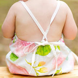 Maxbell Cross Strap Romper Cute Jumpsuit for Baby Girl Toddler One-Pieces Pant 80cm