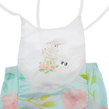 Maxbell Cross Strap Romper Cute Jumpsuit for Baby Girl Toddler One-Pieces Pant 80cm