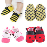 Maxbell Baby Infant Cartoon Slippers Soft Sole Non Slip Toddler Crib 0-4 Months 1