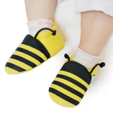 Maxbell Baby Infant Cartoon Slippers Soft Sole Non Slip Toddler Crib 0-4 Months 1
