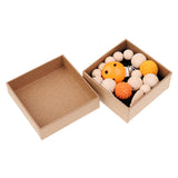 Maxbell Baby Teether Beads Pacifier Chain Crocheted Wooden Beads -3