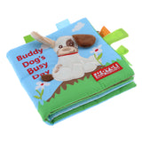 Maxbell Baby Animal Puzzle Stereoscopic Book Cloth Cognize Development Toys Style 2