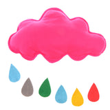 Maxbell Photography Decoration Baby Room Hanging Decoration Raindrop Red