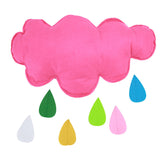 Maxbell Photography Decoration Baby Room Hanging Decoration Raindrop Red