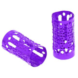 Maxbell 50pcs/Lot Dread lock Beads Hair Rings Adjustable Hair Braid Cuff Clip Purple