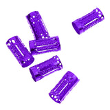 Maxbell 50pcs/Lot Dread lock Beads Hair Rings Adjustable Hair Braid Cuff Clip Purple