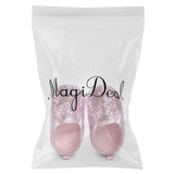 Maxbell Newborn Baby Soft Soled Bling Crib Shoes Anti-Slip Sneakers Pink 12cm
