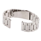 Maxbell Stainless Steel Strap Watch Band + Tools for Samsung Gear S2 Classic Silver