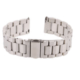 Maxbell Stainless Steel Strap Watch Band + Tools for Samsung Gear S2 Classic Silver