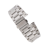 Maxbell Stainless Steel Strap Watch Band + Tools for Samsung Gear S2 Classic Silver