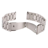Maxbell Stainless Steel Strap Watch Band + Tools for Samsung Gear S2 Classic Silver