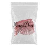 Maxbell Fashion Belly Dance Waist Chain Hip Skirt Scarf with Sequins Tassel Red