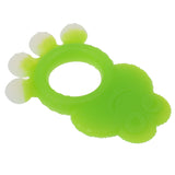 Maxbell Babies Infants Safe Teething cartoon Toys Silicone Molar Rod  Green Frog