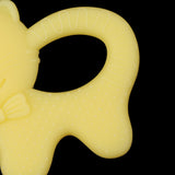 Maxbell Babies Infants Safe Teething cartoon Toys Silicone Molar Rod  Yellow Cat