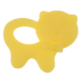 Maxbell Babies Infants Safe Teething cartoon Toys Silicone Molar Rod  Yellow Cat