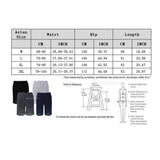 Maxbell Men Summer Cotton Shorts Pants Gym Trousers Sport Jogging Trousers Shorts 2XL Light Gray