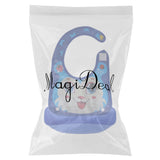 Maxbell Baby Infants Kids Cute Silicone Waterproof Bibs Baby Lunch Bibs Style 2