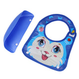 Maxbell Baby Infants Kids Cute Silicone Waterproof Bibs Baby Lunch Bibs Style 2