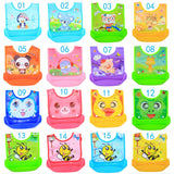 Maxbell Baby Infants Kids Cute Silicone Waterproof Bibs Baby Lunch Bibs Style 2