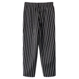 Maxbell Chef Working Pants Restaurant Elastic Comfy Cook Work Trousers 2XL Stripe