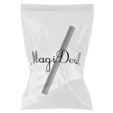 Maxbell 19cm Sew in Coin Bag Evening Purse Metal Frame Clasp Fastening Steel Grey