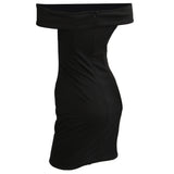 Maxbell Womens Sexy Off Shoulder Bodycon Evening Party Club Bandage Dress M Black