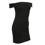 Maxbell Womens Sexy Off Shoulder Bodycon Evening Party Club Bandage Dress M Black