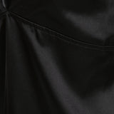 Maxbell Sexy Plunging V Neck Sleeveless Backless Mini Clubwear Dress 2XL Black