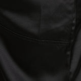 Maxbell Sexy Plunging V Neck Sleeveless Backless Mini Clubwear Dress 2XL Black