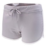 Maxbell Women Hot Pants Sports Shorts Workout Waistband Summer Yoga Short M Gray