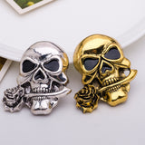 Maxbell Gothic Punk Skull Brooch Scary Brooch Pin Halloween Jewelry Gift Decoration