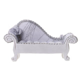 Maxbell Cute Mini Sofa Jewelry Rack Necklace Earrings Stand Organizer Display Silver