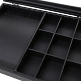 Maxbell Black Leather Necklace Bracelet Jewelry Retail Display Box Holder Organizer2