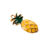 Maxbell 10Pcs Cute Pineapple Fruit Shape Charms Pendants Fit Bracelet DIY Jewelry