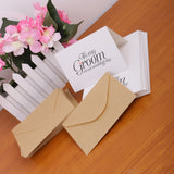 Maxbell 50pcs To My Groom on Our Wedding Day Cards in Brown Kraft Envelopes