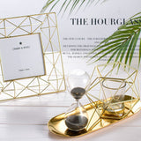 Maxbell 3D Geometric Wedding Geometric Candlestick Candle Tea Light Holder Gold